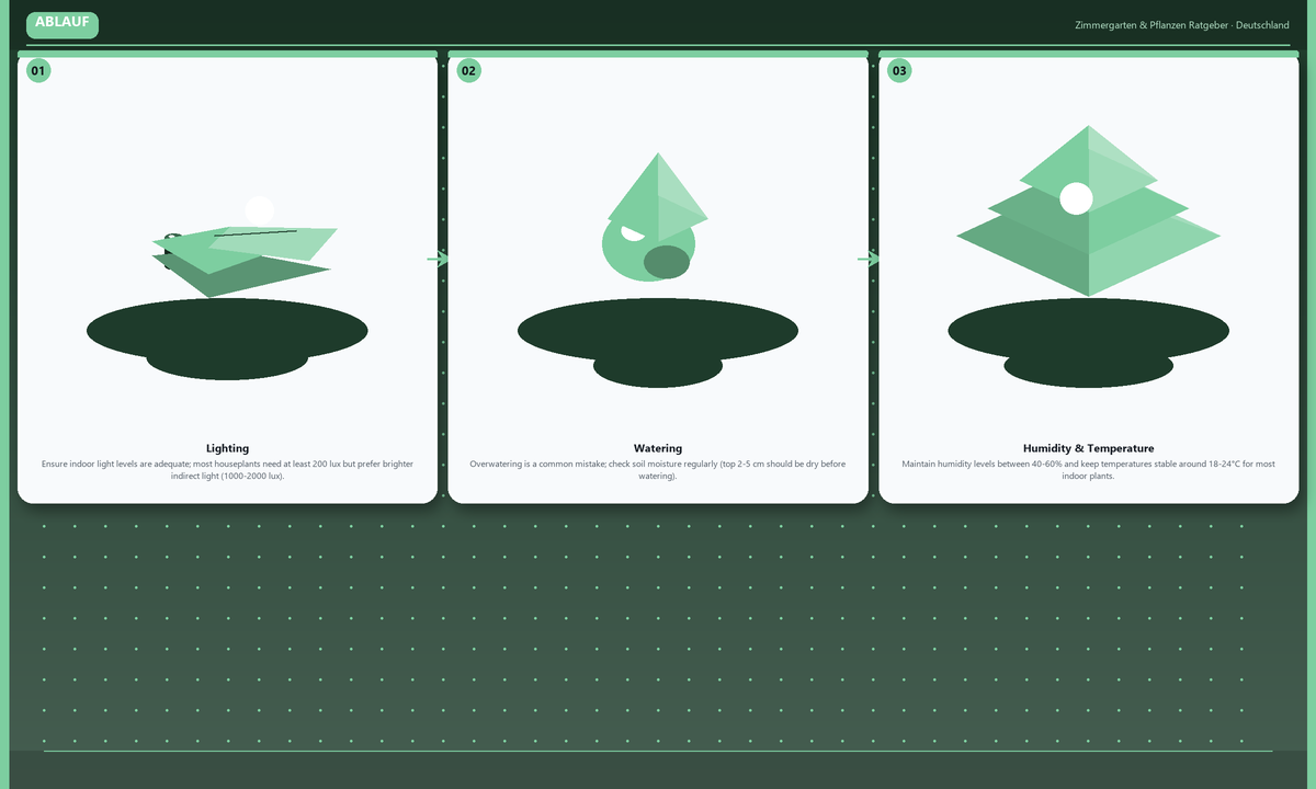 Ablauf: Lighting → Watering → Humidity & Temperature
